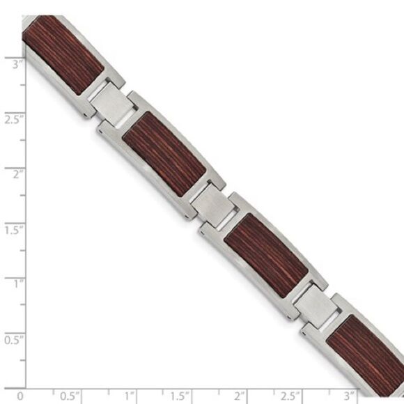 Chisel Stainless Steel Men’s Bracelet - Picture 4 of 4